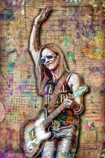 Sheryl Crow 20x30in Poster, Sheryl Crow Tribute Art Free Shipping