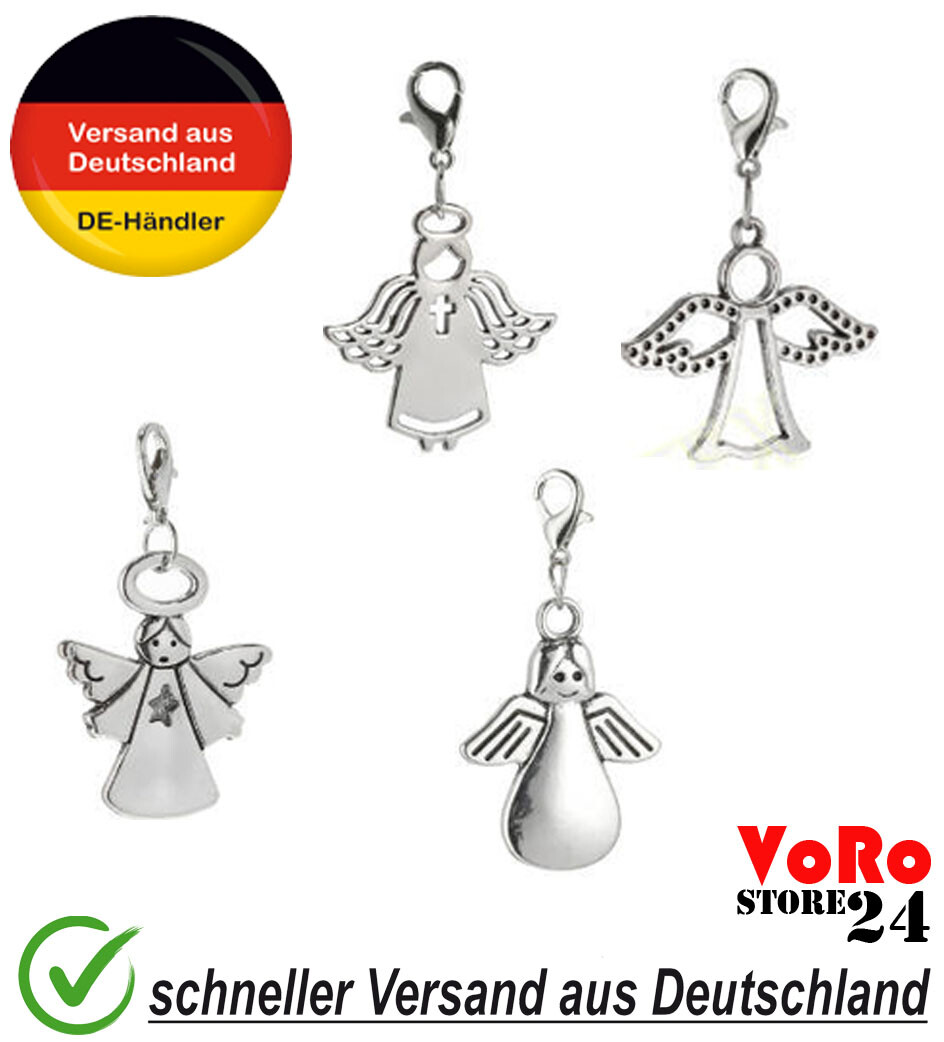 Schutzengel Anhänger in kleiner Geschenkbox - Glücksbringer Talisman Geschenk