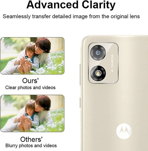 For Motorola Moto E13 Camera Lens Rear Tempered Glass Protector Guard Cover - 第 6/12 張圖片