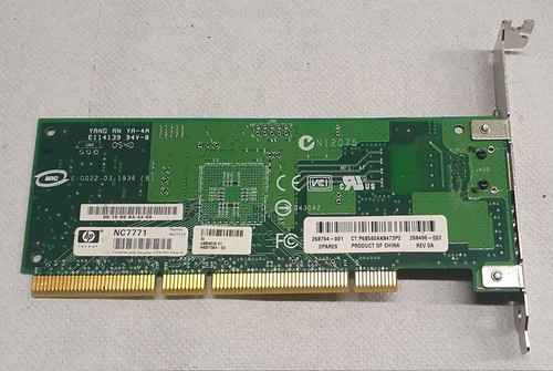 PCI-X Netzwerkkarte Broadcom BCM95703A3OU - 10/100/1000 Gigabit Server HP NC7771 - Bild 3 von 7