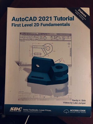 AutoCAD 2020 Tutorial First Level 2D Fundamentals by Randy Shih (2021, Trade...