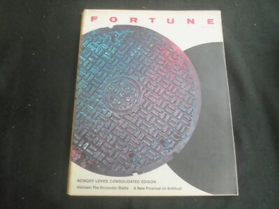 1966 MARCH FORTUNE MAGAZINE - NOBODY LOVES CONSOLIDATED EDISON - F 820