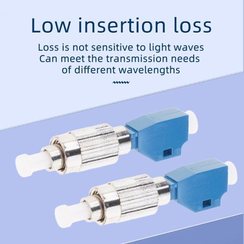 Fiber Power Meter Visual Fault Locator Fiber Adapter Male to LC Female - Photo 4/12