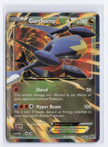 Garchomp EX XY167 Holo Promo XY Promo Pokemon Near Mint