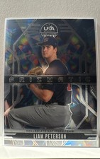 2026 Panini USA Baseball Stars & Stripes Liam Peterson #21 Prizmatic