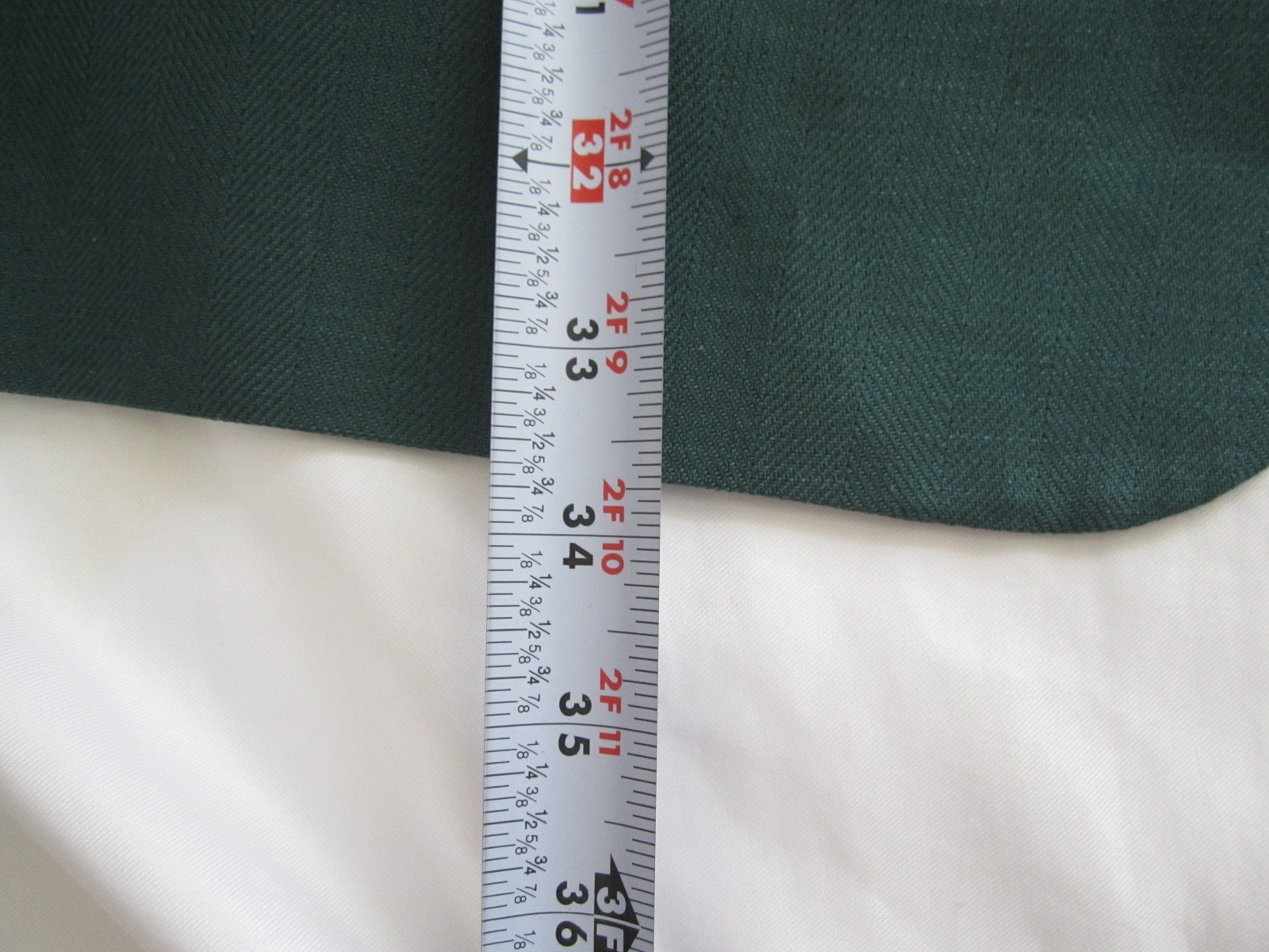 Vtg Burberrys 100% Silk 2 Button Green Blazer Jacket Sz 43 (MJ58) Made in USA thumbnail 3