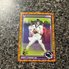 Jarrett Stidham Orange Pumpkins 2024 Score A Treat Card #83 Denver Broncos