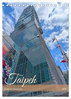 Taipeh – Stadt Der Kontraste (Tischkalender 2027 DIN A5 Hoch), Calvendo Monatska
