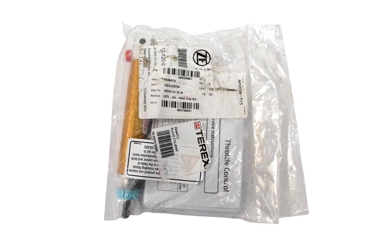 Derek出品 Terex 12-120-0 Slave Cylinder 55484TU Hydraulic Cylinder & Rod