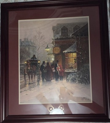 G. Harvey The Toy Shop Signed Artist Proof A/P 189/250 COA Framed Limited Litho