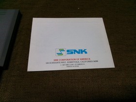 #628 Ikari Warriors  - NES NINTENDO IN BOX WITH MANUAL  NES FAST SHIPPING!  