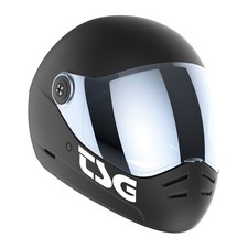 TSG Pass 2.0 Full Face Helmet , Downhill Skateboarding, M 56-58 cm , Black