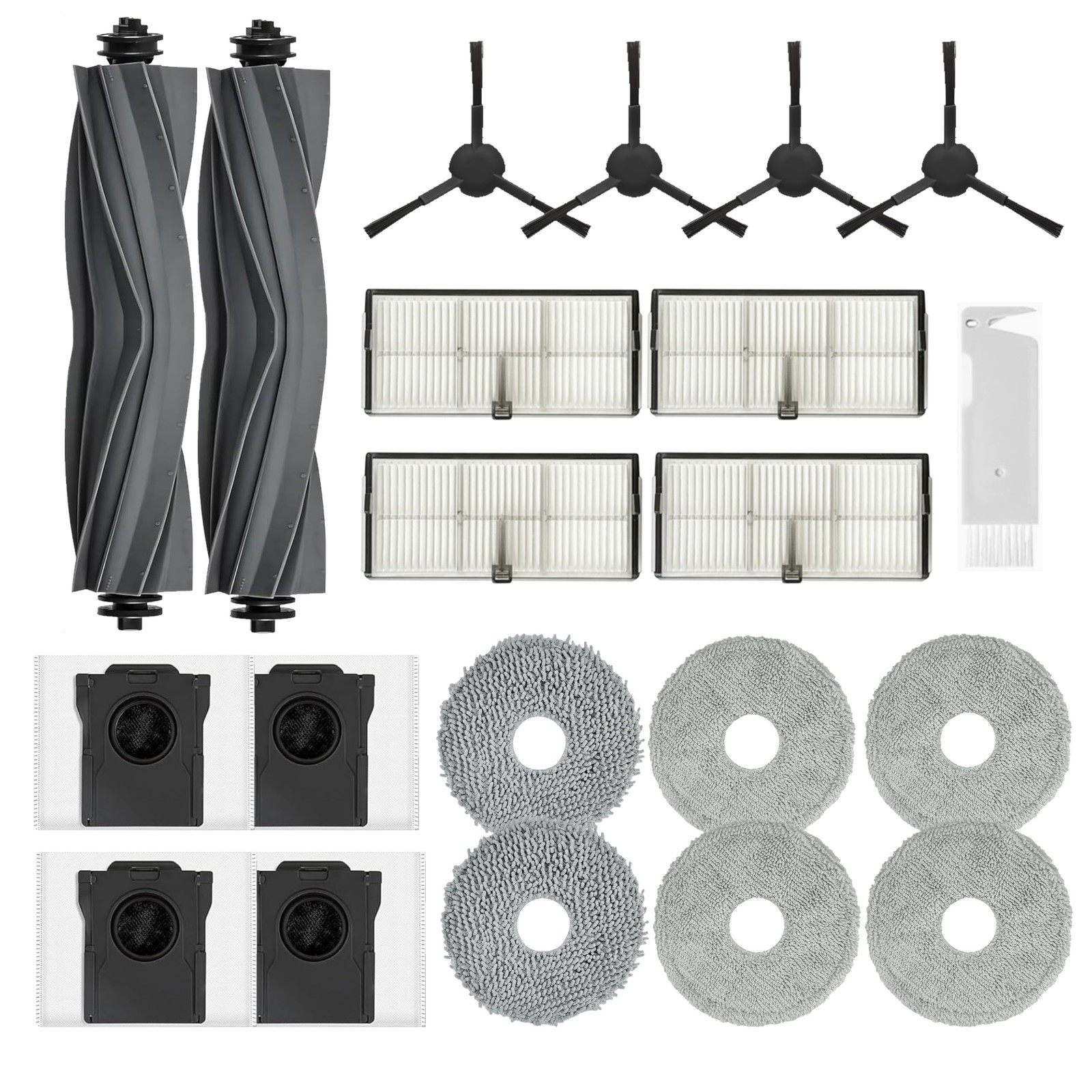 Accessories for Dreame L10s Ultra Heat ONLY; X30 Ultra mops/Wipes X6; dust Ba...