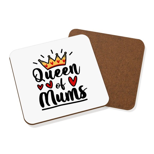 Queen Of MüTter Untersetzer GeträNke Mutter Muttertag World's Best Toll Liebe-image