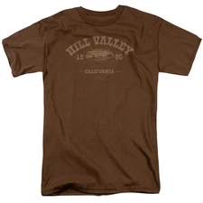 Back To The Future Iii Hill Valley 1885 Mens T Shirt Coffee Officially Licensed