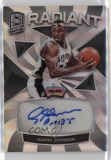 2018-19 Panini Spectra Radiant Signatures 24/75 Avery Johnson #RS-AJN Auto 3nn