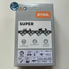 STIHL 61 PMM3 55 .043" Gauge 3/8" Pitch 16" Chainsaw Chain 3610 005 0055 NEW