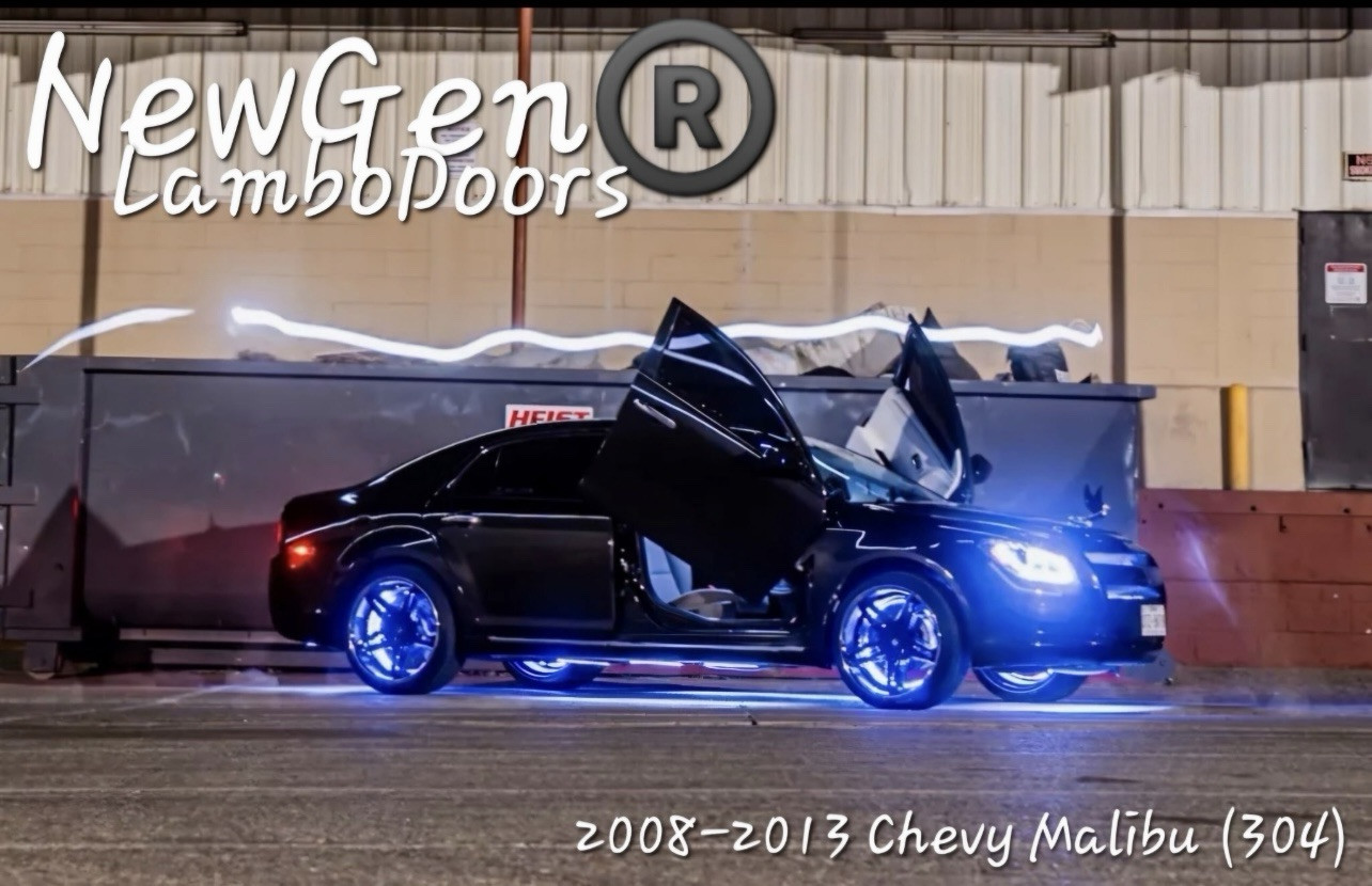 2008-2013 Chevy Malibu NewGen®️ Lambo Door Bolt on Kit (3090425