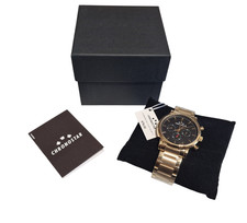 Orologio Chronostar Polaris Watch Multifunzione in Lega Acciaio PVD Oro