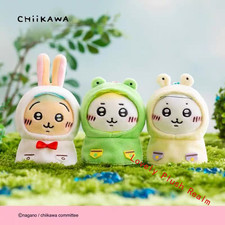 Official Chiikawa Usagi Hachiware Raincoat Series Plush Doll Mascot Pendant