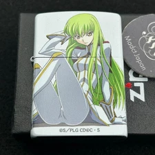 Zippo Oil Lighter Code Geass C.C. Color Print Japan New