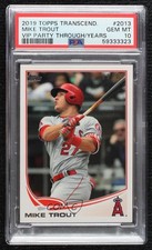 2019 Transcendent Party Through The Years 39/83 Mike Trout PSA 10 GEM MT 0w48