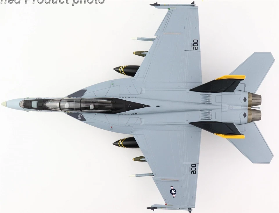 Hobby Master 1/72 F/A-18F Super Hornet VFA-103 Jolly Rogers USS Truman HA5120 Foto 3 de 4