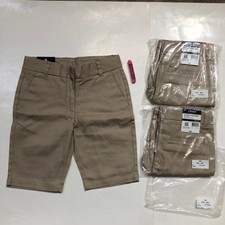 Izod Khaki Uniform Shorts 3 pairs 