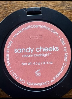 MELT  Cosmetics Cream BlushLight Sandy Cheeks 0.14oz Full Size NIB