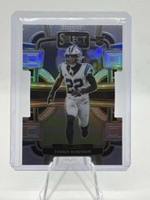 2023 Panini Select - Concourse Jammie Robinson #15 Silver Prizm Die-Cut (RC)