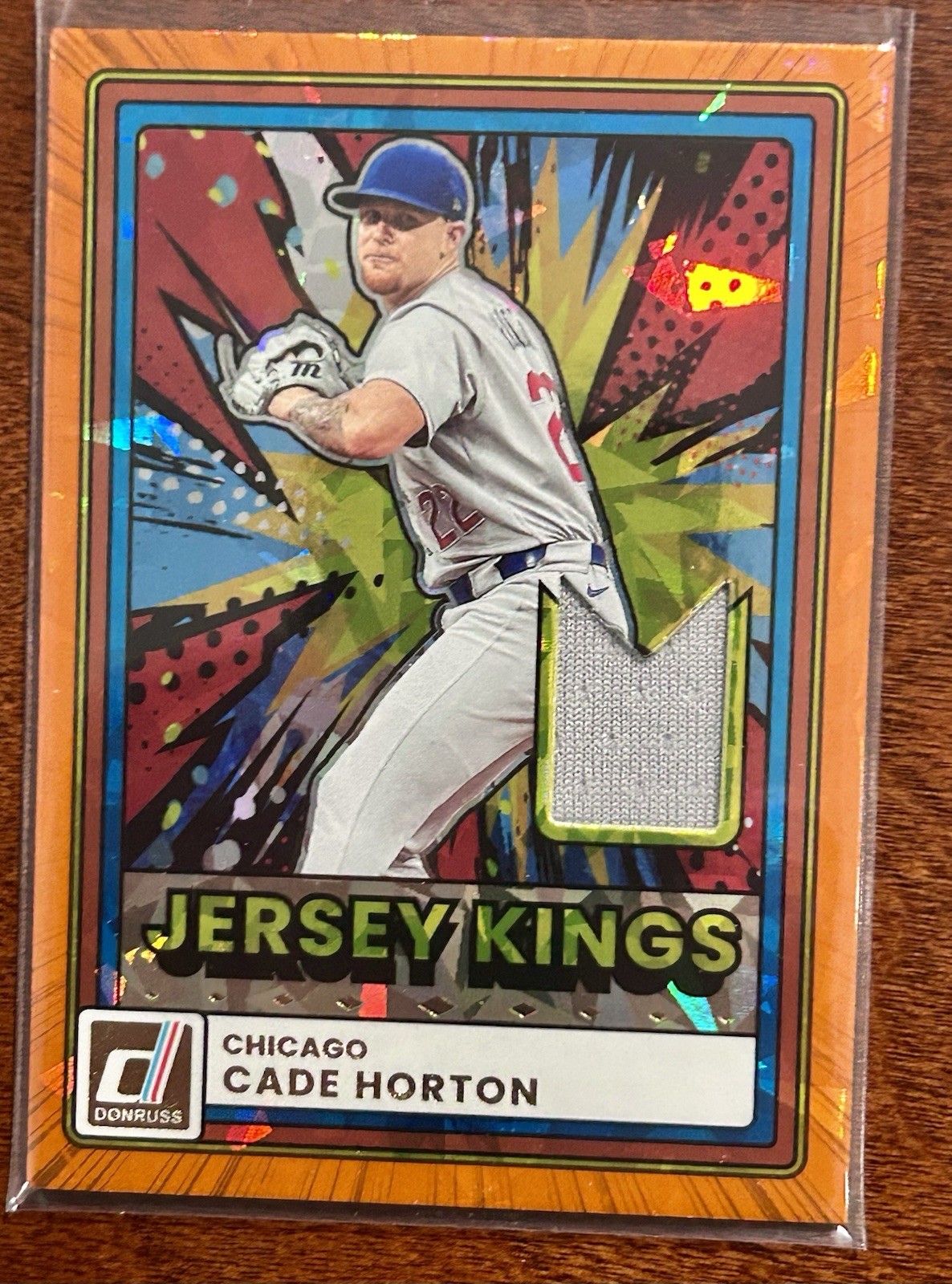 CADE HORTON 2026 Donruss Jersey Kings Orange Ice #JK-CH Cubs🔥⚾️