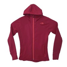 The North Face Jacket Womens Small Hot Pink Flash Dry Full Zip Hoodie Outdoor