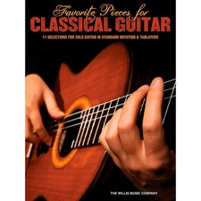 Hal Leonard Favorite Pieces For Classical Guitar Solo Guitar with Tab