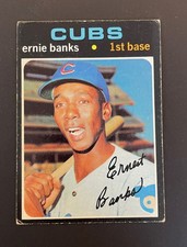 1971 Topps Ernie Banks #525 G-VG