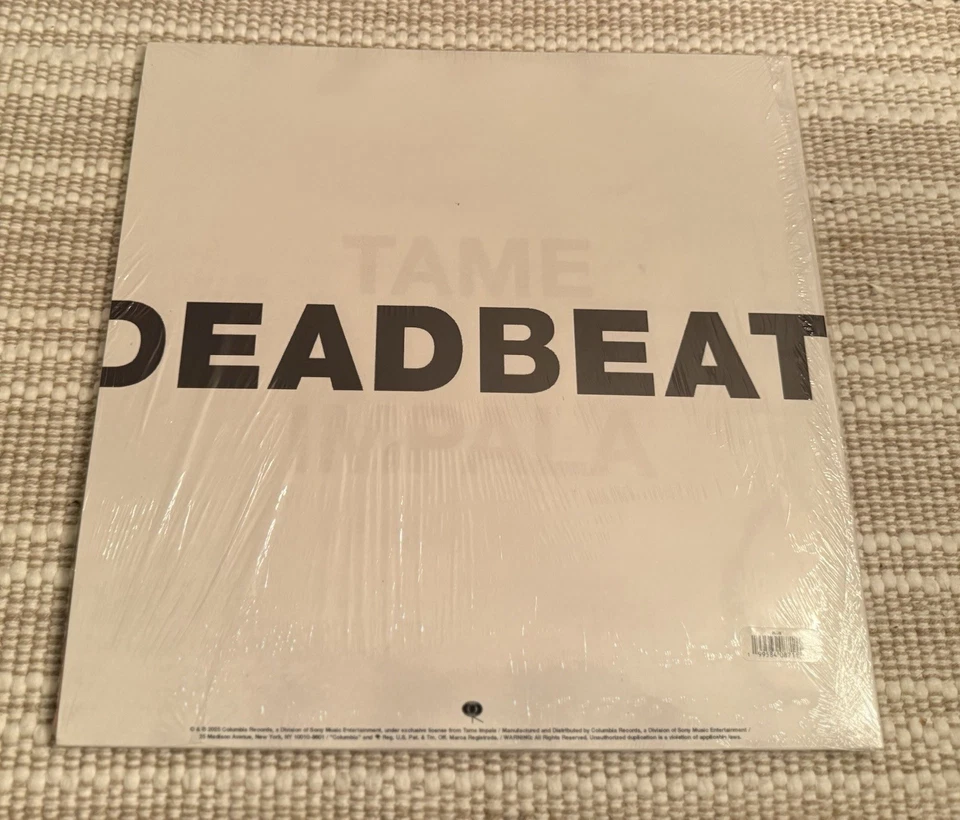 Tame Impala - Deadbeat SIGNED Bluejay Blue Vinyl - Image 2 of 2