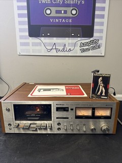 Sankyo STD 2000 Stereo Cassette Deck Works Includes Original Manual