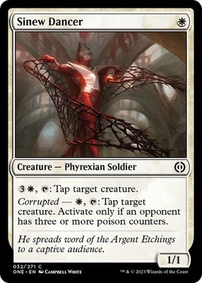 Sinew Dancer - Phyrexia: All Will Be One ONE - 32 - NM - MTG