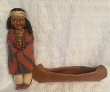 Vintage 1900-1950 Skookum Indianer Indianer B...