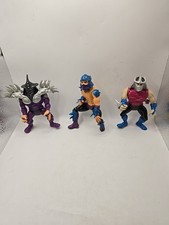 Vintage TMNT Lot Of 3 1988 Shredder, 1990 Shr...