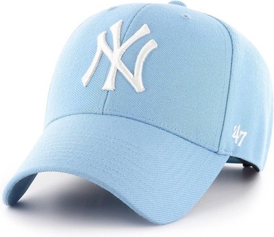 MLB The New York Yankees Unisex Adult '47 MVP Adjustable Hat Baseball Cap L blue