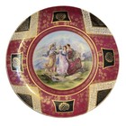 Royal Vienna Cabinet Plate W/ Neo-Classical Scene Numbered 25/1552 Beehive 10” — photo 1