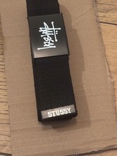 Stussy Skateboards Web Belt 90s Style Adjustable Buckle Super Cheap Sale