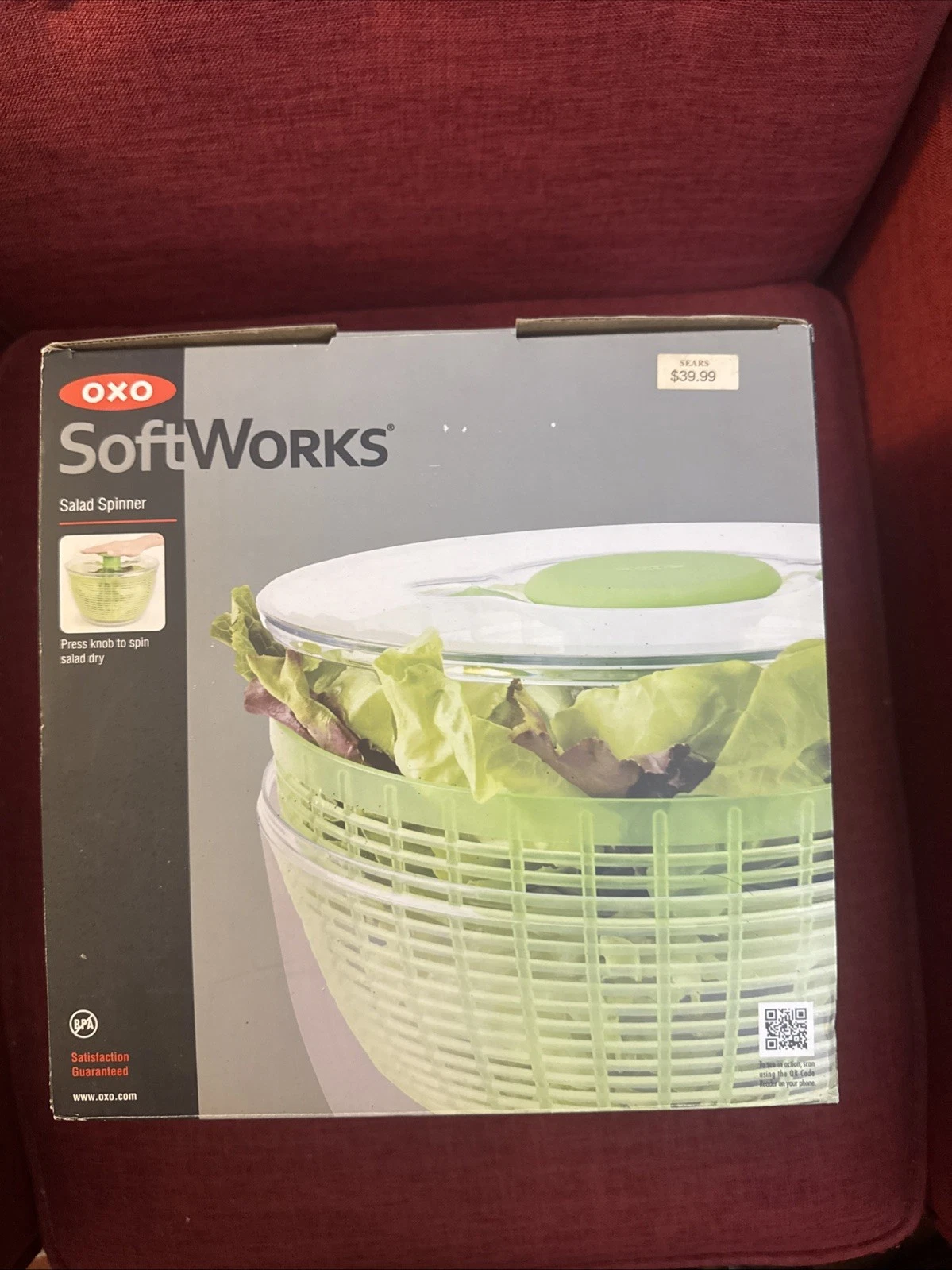 BRAND NEW OXO SoftWorks Large Salad Spinner 10.5"
Opens in a new window or tab