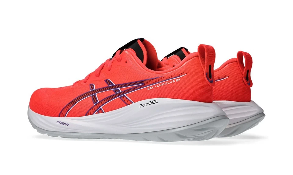 ASICS GEL-CUMULUS 27  Scarpe Uomo RUNNING Neutral  FLASH RED  1011B960 600 - Imagen 3 de 4