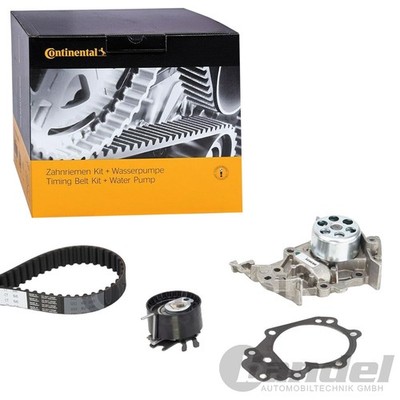 CONTINENTAL ZAHNRIEMEN-SATZ + WASSERPUMPE passend für RENAULT DACIA 1.2 16V D4F