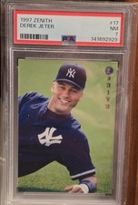 1997 Pinnacle Zenith Derek Jeter #17 New York Yankees PSA 7 🏆 HOF 