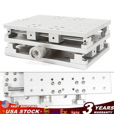 XY Axis 2 Axis Positioning Work Table Laser Marking Machine Adjustable Workbench