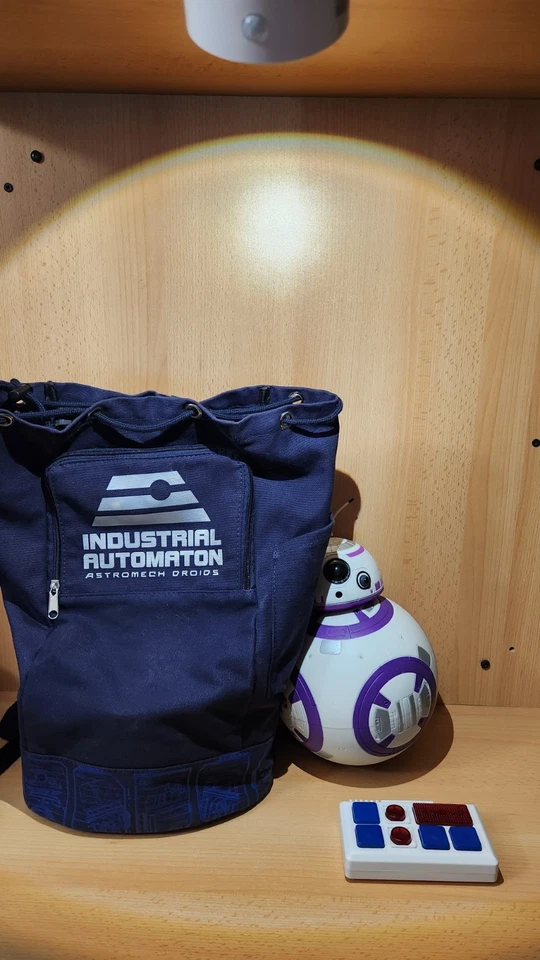 Star Wars Galaxy's Edge Droid Depot Purple/Black BB-8 Remote & Backpack - Image 2 of 4