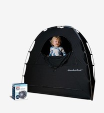 Slumberpod Privacy Pod Blackout Canopy Travel Sleep Space Fan Included