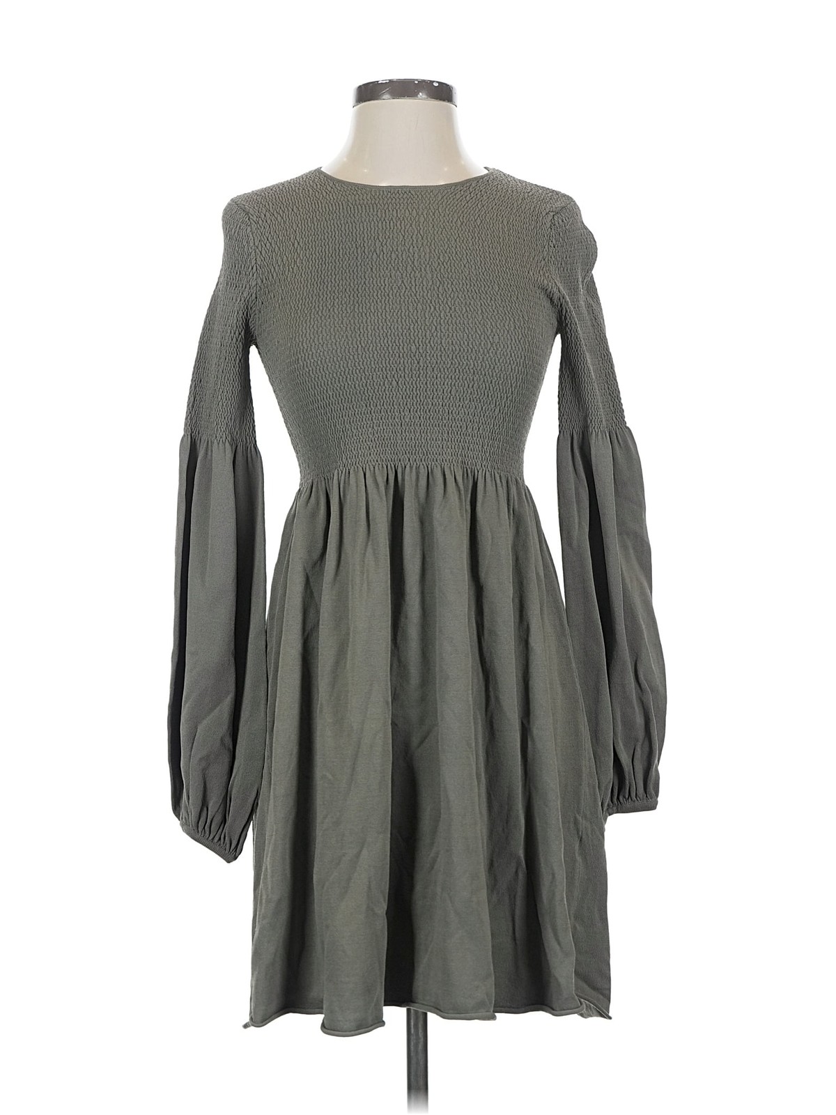Zara Women Gray Casual Dress S